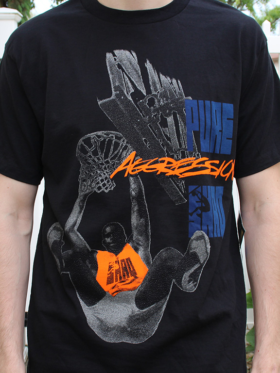 Vintage Reebok Shaq Pure Aggression Black T-Shirt (Size XL) NWT